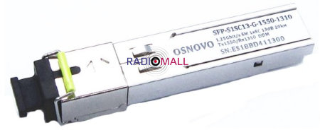 Модуль Osnovo SFP-S1SC13-G-1550-1310-I